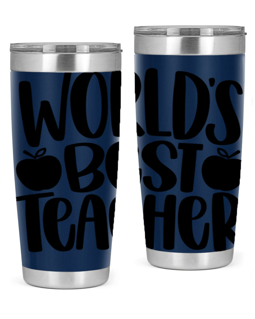 Worlds Best Teacher Style 28#- teacher- tumbler