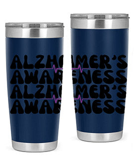 alzheimer s awareness 5#- alzheimers- Tumbler