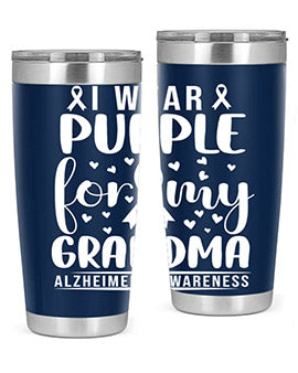 alzheimers awareness 118#- alzheimers- Tumbler