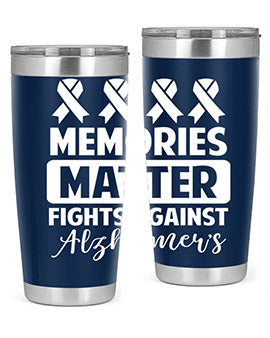 alzheimers awareness 122#- alzheimers- Tumbler