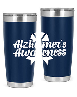 alzheimers awareness 124#- alzheimers- Tumbler