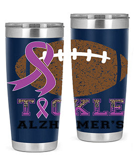 alzheimers awareness style 112#- alzheimers- Tumbler