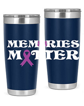 alzheimers awareness style 52#- alzheimers- Tumbler