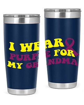 alzheimers awareness style 62#- alzheimers- Tumbler