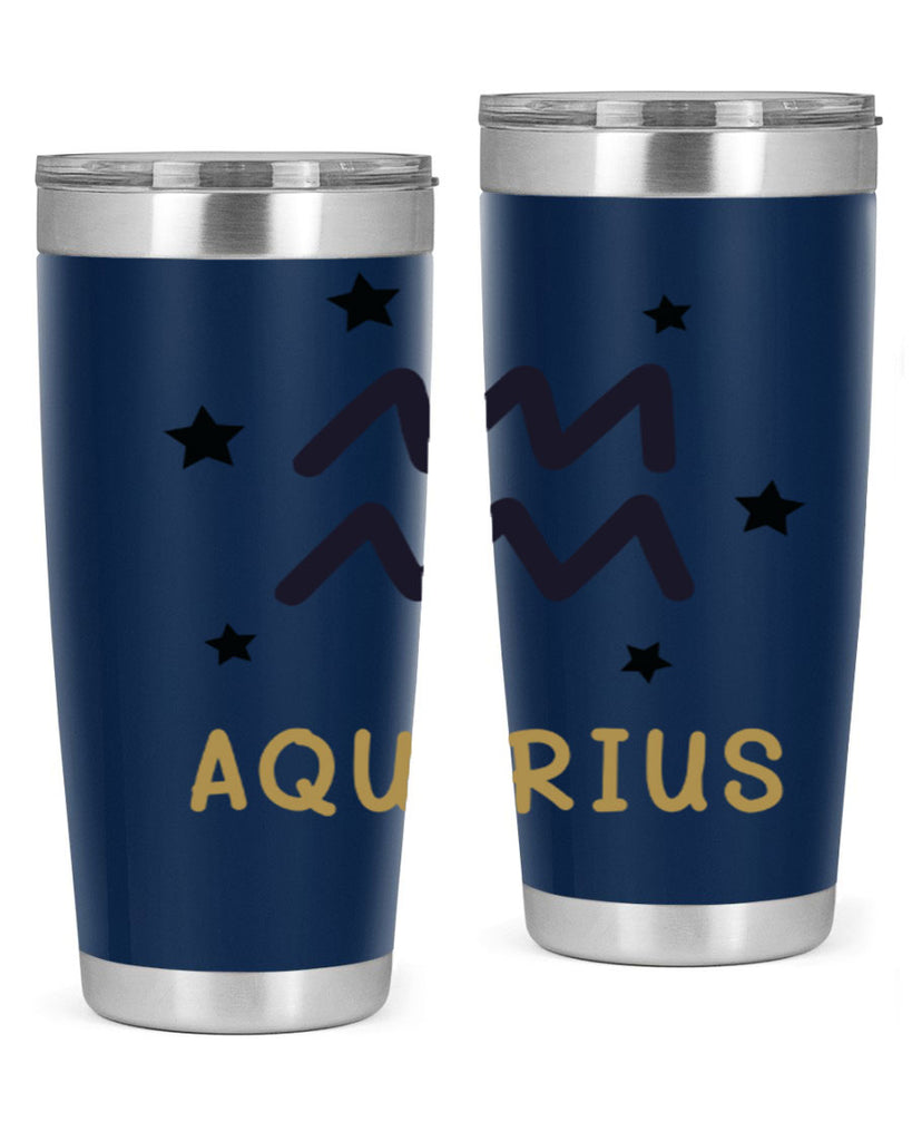 aquarius 83#- zodiac- Tumbler