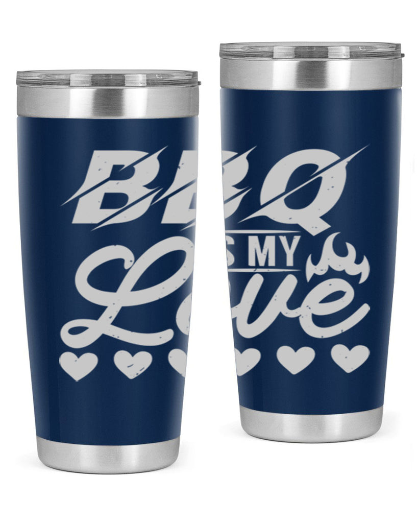 bbq is my love 17#- bbq- Tumbler