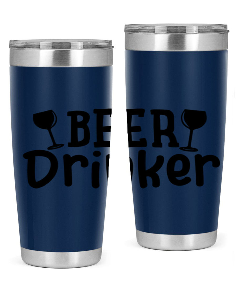 beer drinker 133#- beer- Tumbler