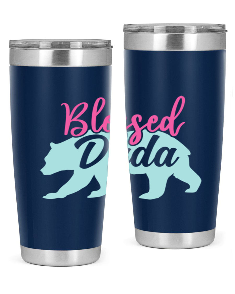 blessed dada 35#- dad- Tumbler