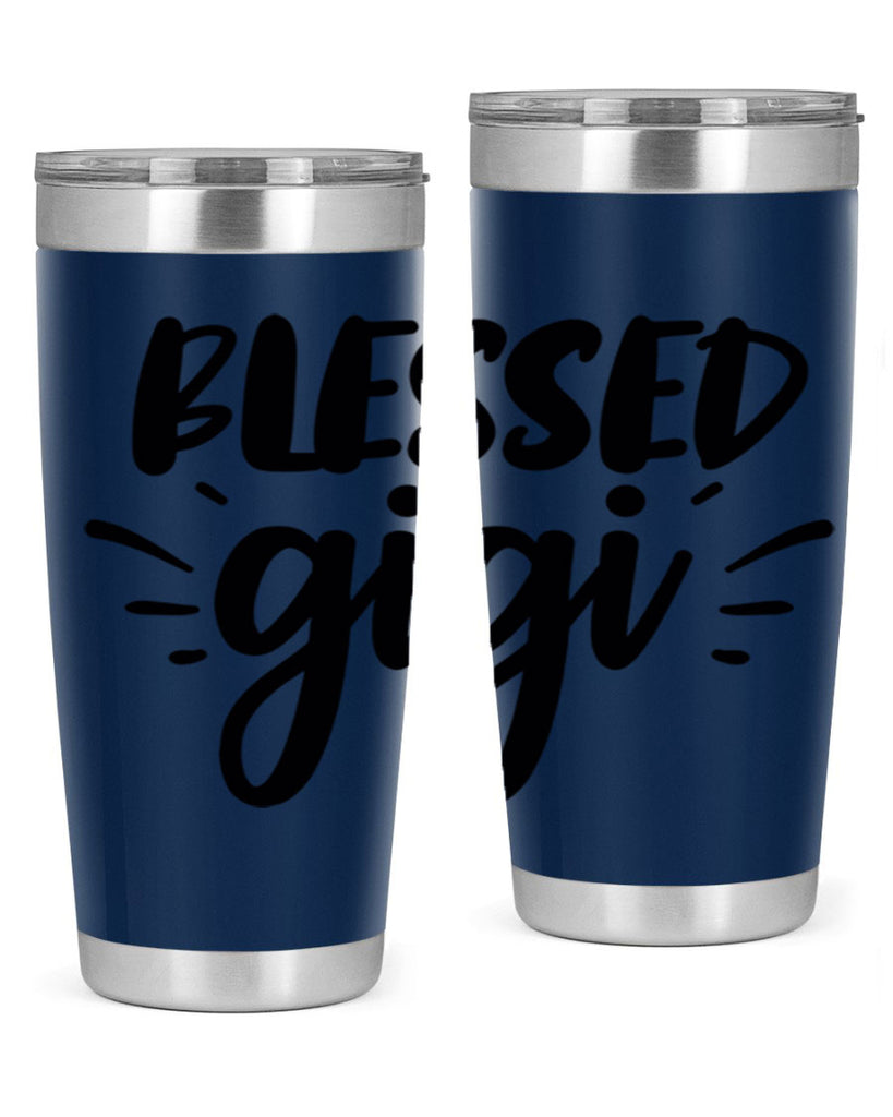 blessed gigi 64#- grandma - nana- Tumbler