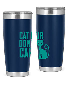 cat hair dont care Style 30#- cat- Tumbler
