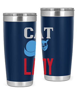 cat lady Style 31#- cat- Tumbler