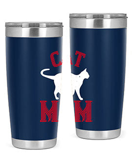 cat mom Style 35#- cat- Tumbler