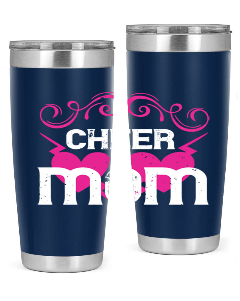 cheer mom 194#- mom- Tumbler