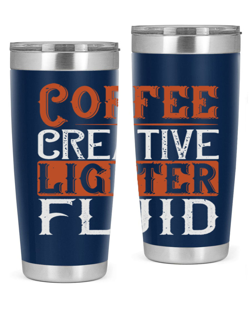 coffee creative lighter fluid 273#- coffee- Tumbler