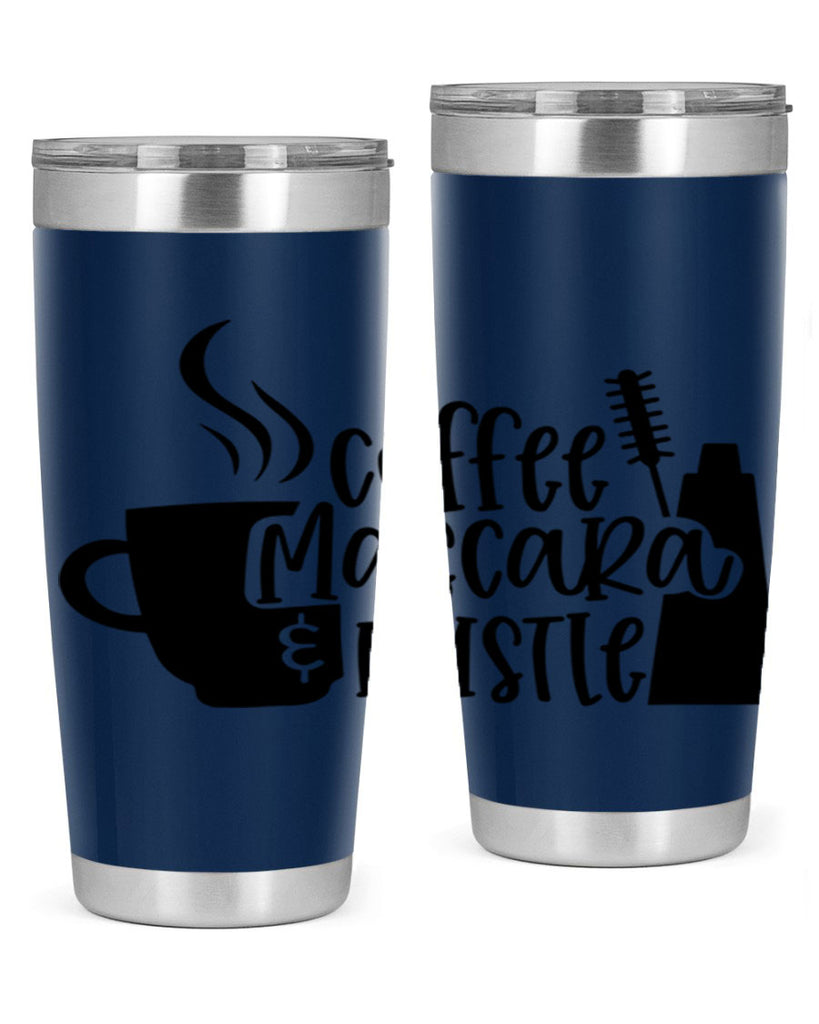 coffee mascara hustle 145#- coffee- Tumbler