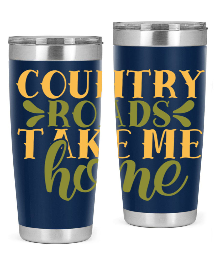 country roads take me home 19#- farming and gardening- Tumbler