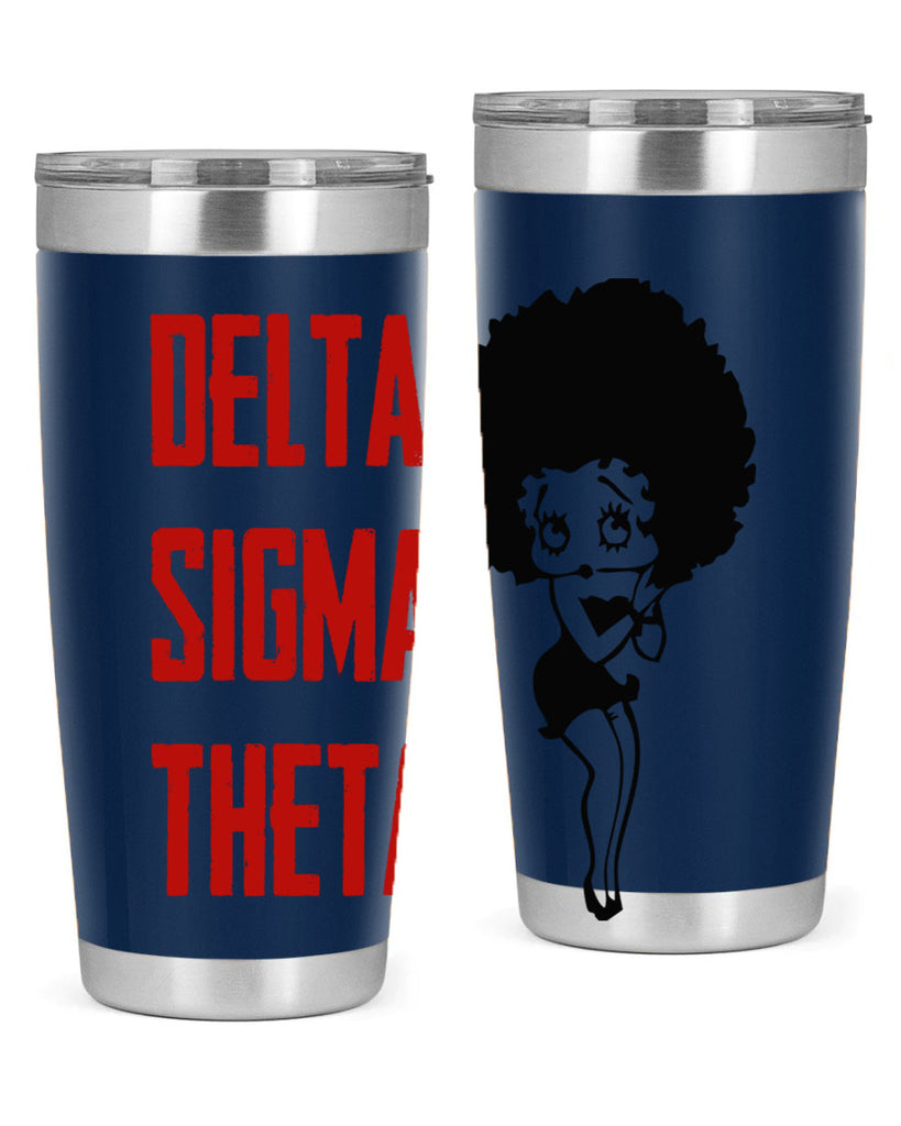 delta sigma theta 5#- black words phrases- Cotton Tank