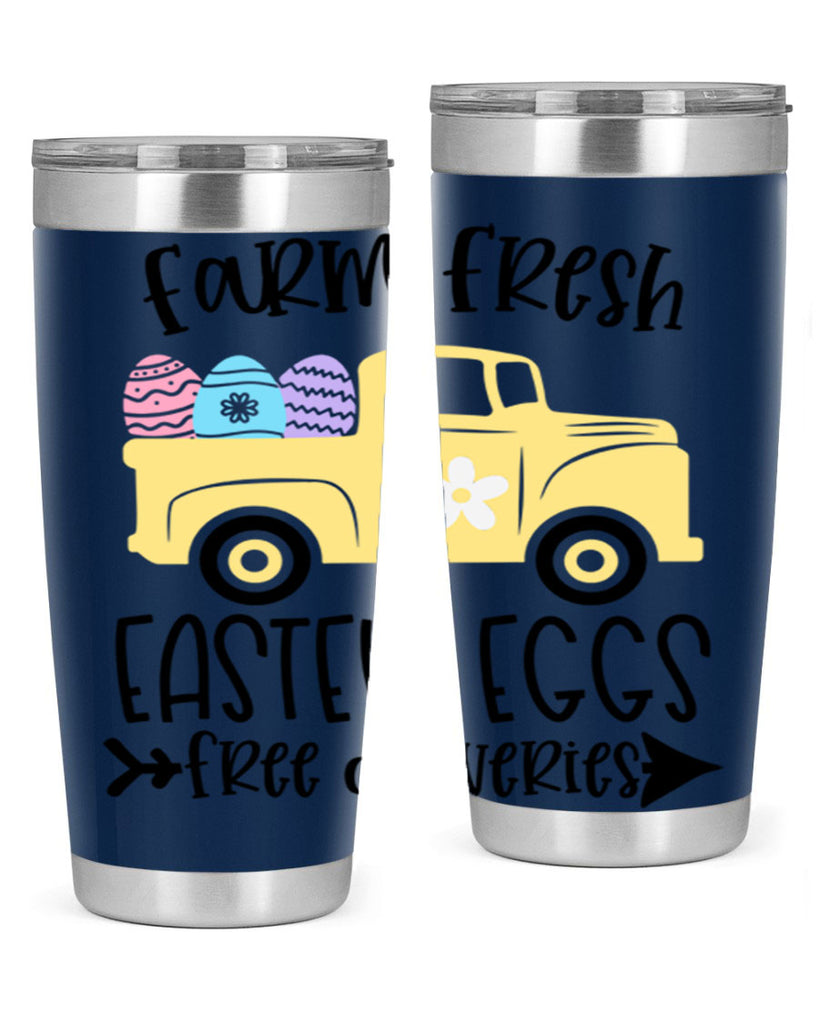 farm fresh easter eggs 46#- easter- Tumbler