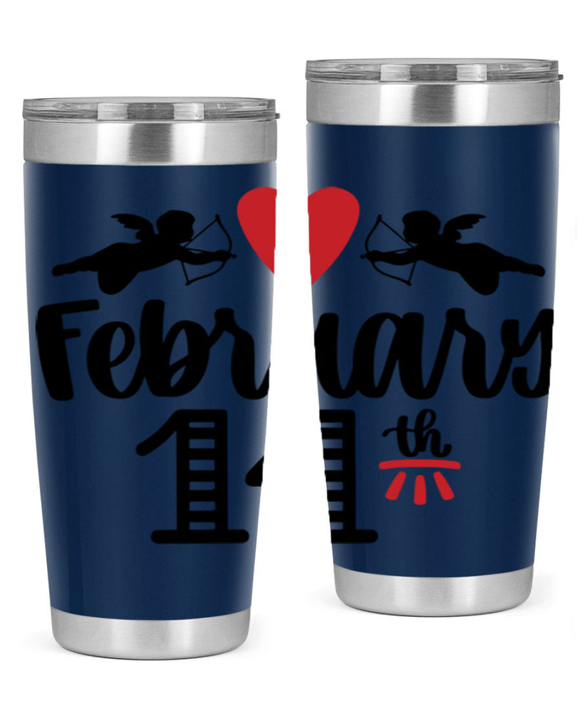 february th 28#- valentines day- Tumbler