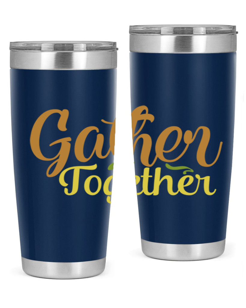 gather together 61#- thanksgiving- Tumbler