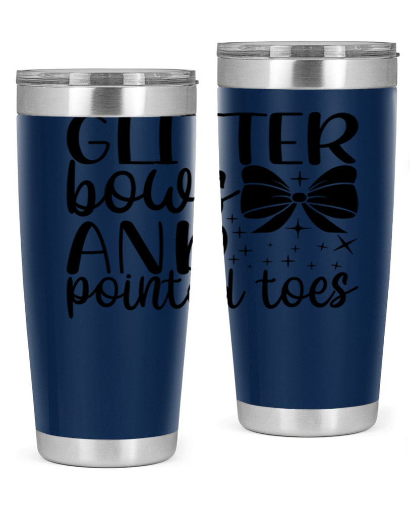 glitter bows and pointed toes44#- ballet- Tumbler