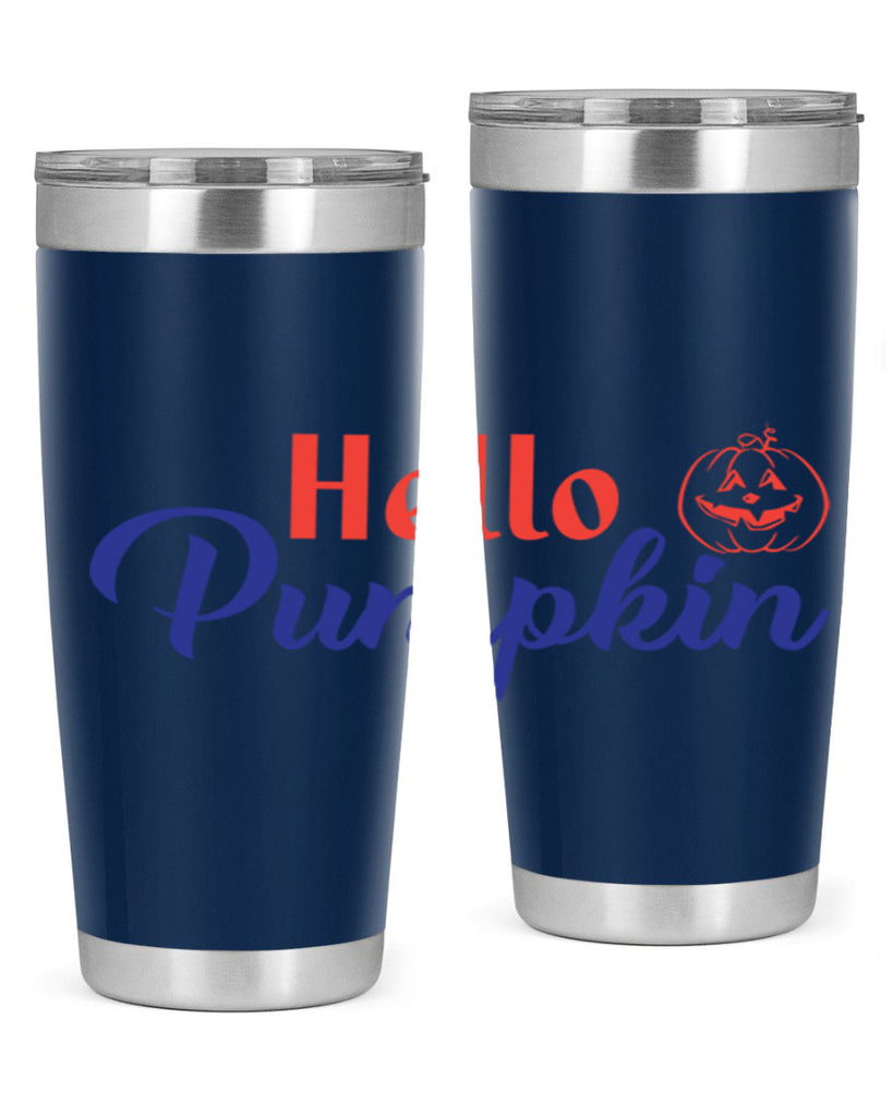 hello pumpkin 288#- fall- Tumbler