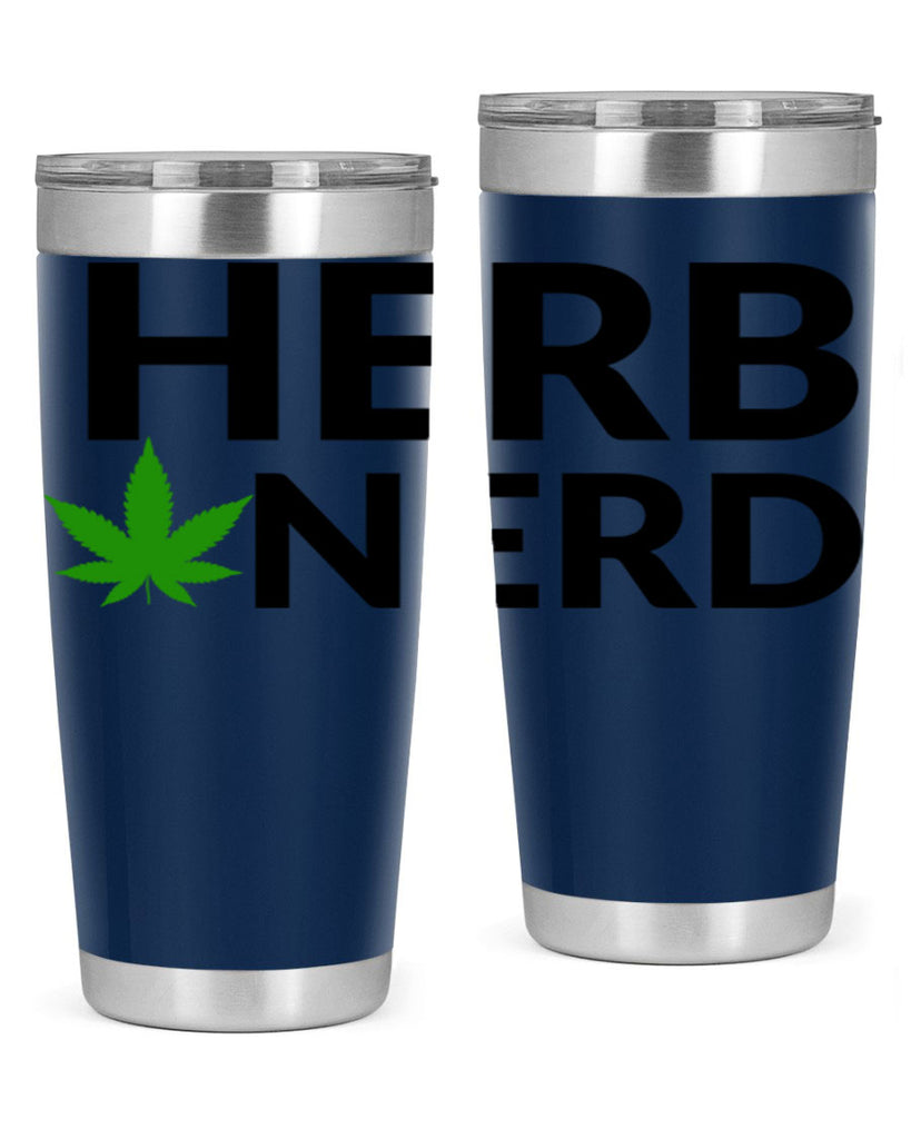 herb nerd 108#- marijuana- Tumbler