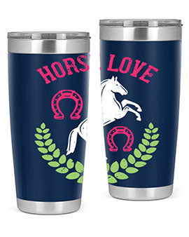 horse love Style 50#- horse- Tumbler