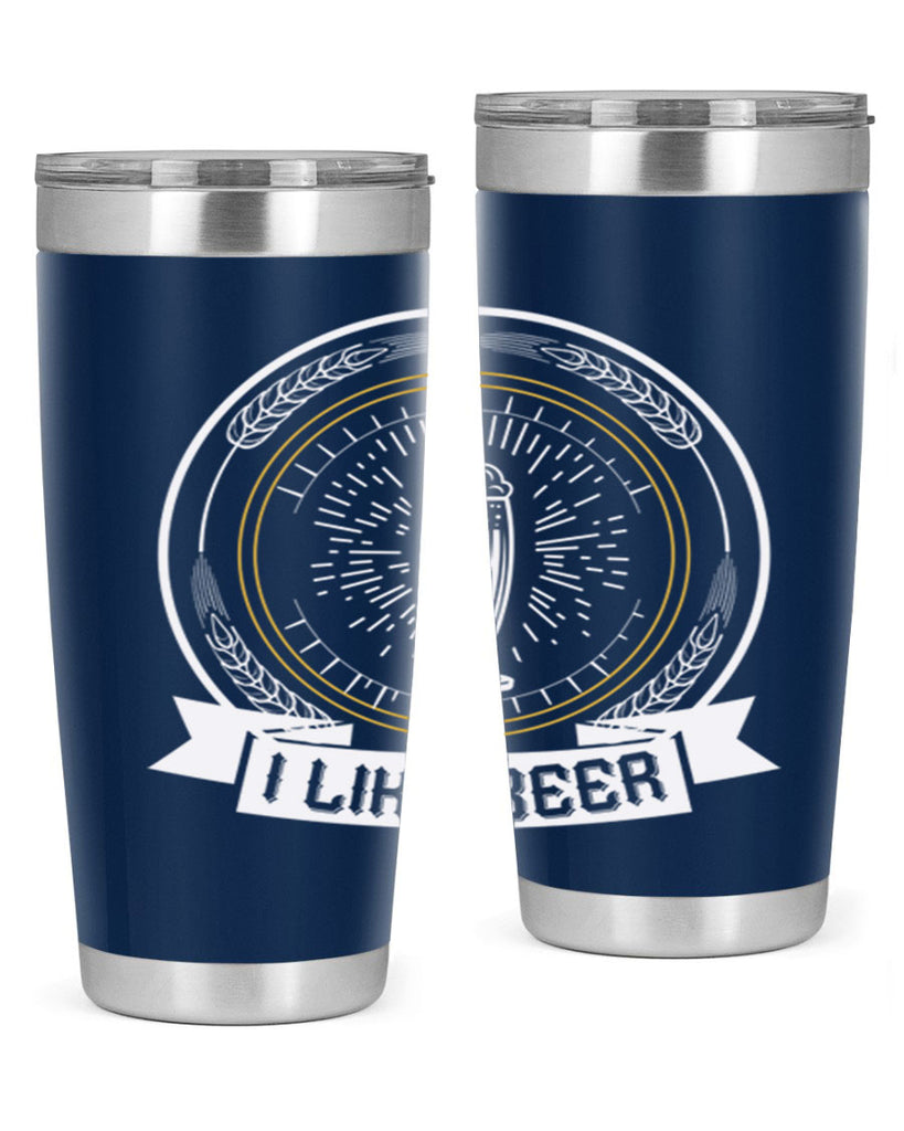 i like beer 77#- beer- Tumbler