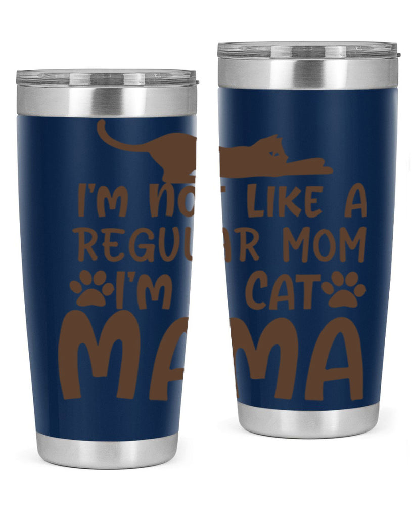 im not like a regular mom im a cat mama 256#- mom- Tumbler