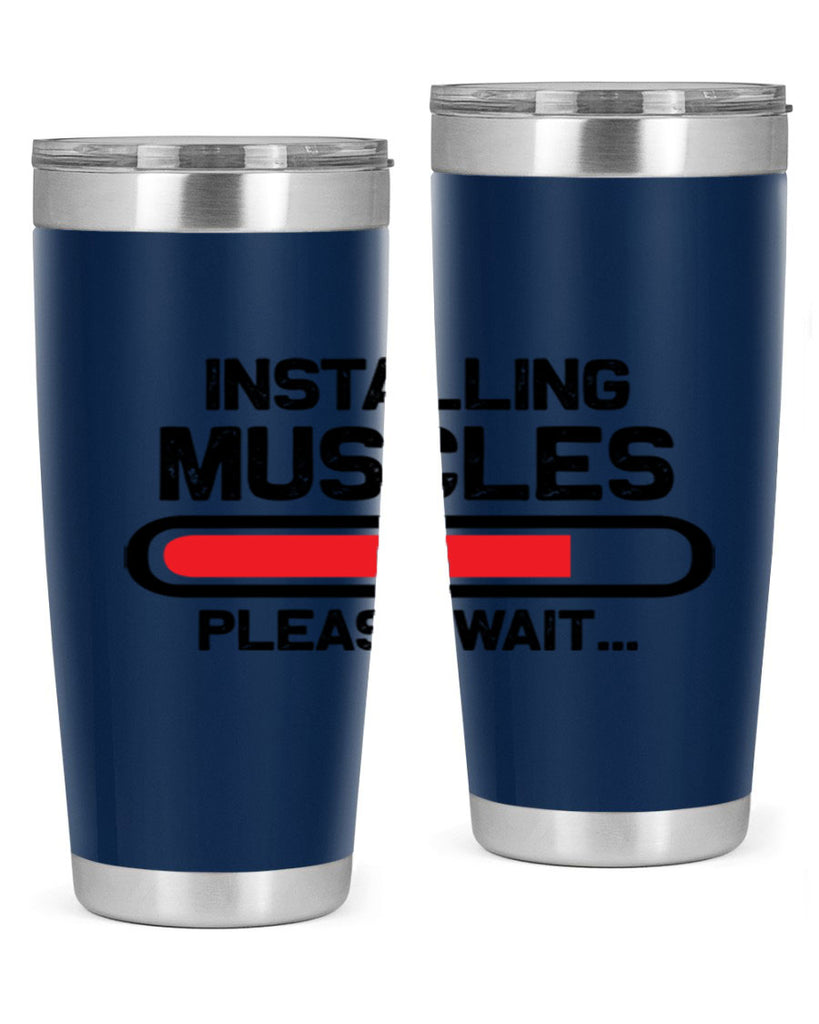 installing muscles please wait 7#- gym- Tumbler