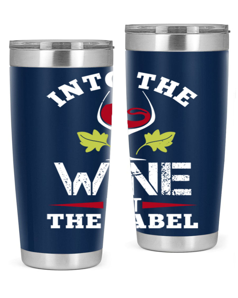 into the wine not the label 132#- wine- Tumbler