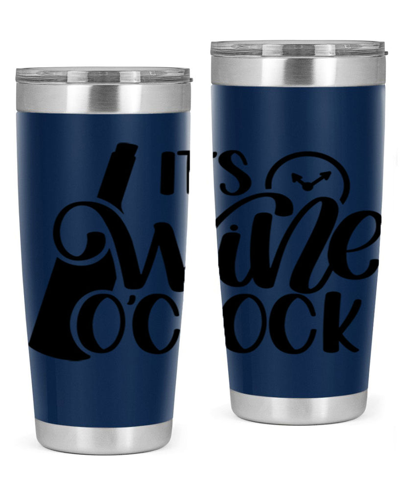 its wine oclock 47#- wine- Tumbler