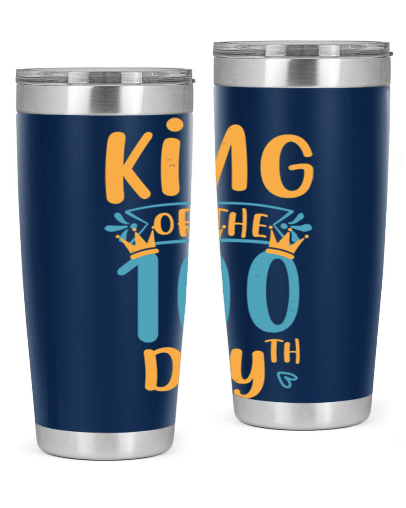 king of the th day 3#- 100 days of school- Tumbler