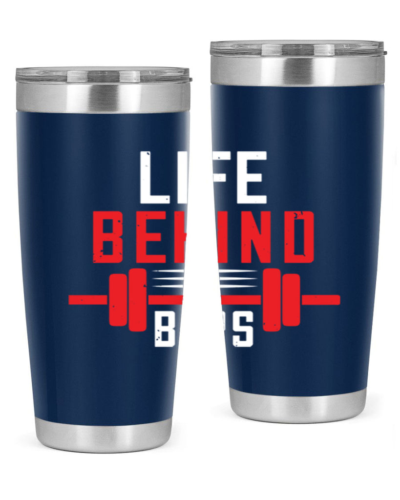 life behind bars 85#- gym- Tumbler