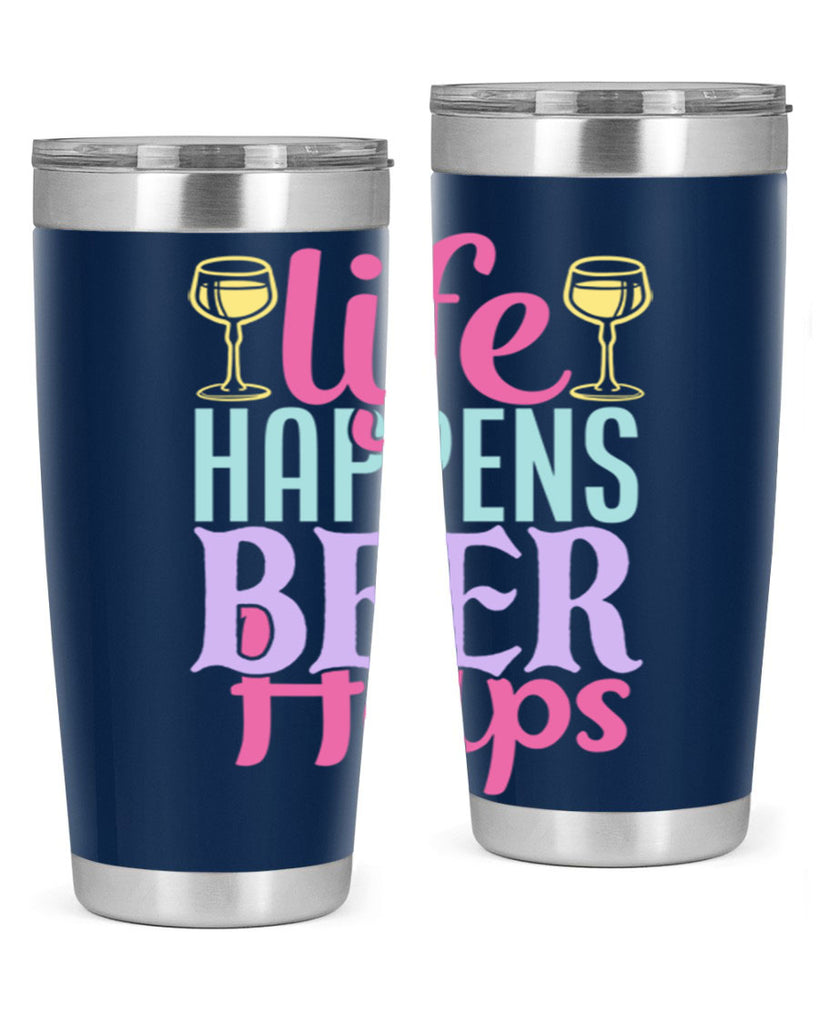 life happens beer helps 141#- beer- Tumbler