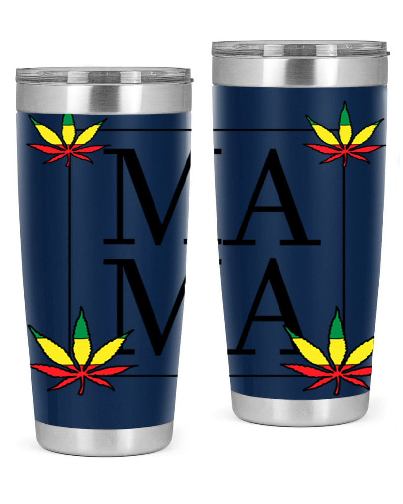 mama weed 197#- marijuana- Tumbler