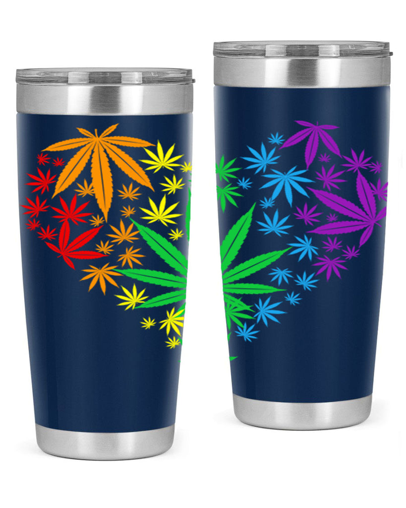 marijuana heart 200#- marijuana- Tumbler