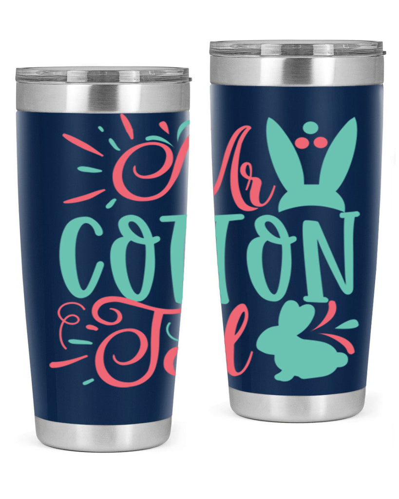 mr cotton tail 109#- easter- Tumbler