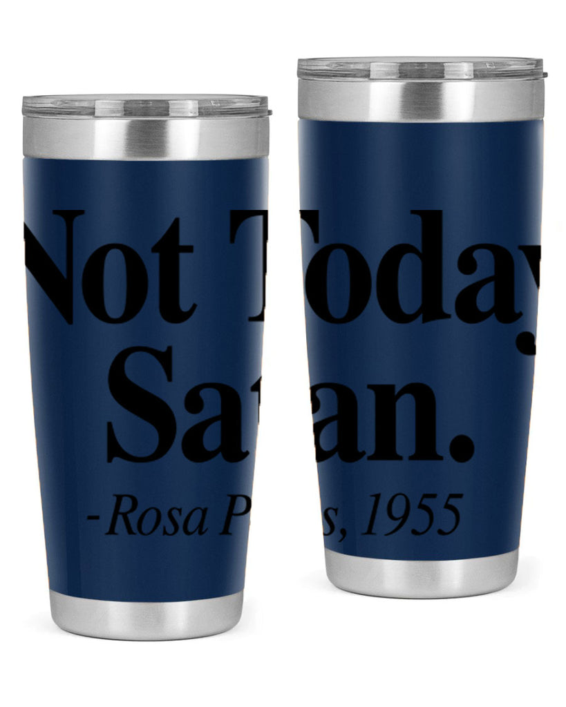 not today satan rosa parks 59#- black words phrases- Cotton Tank