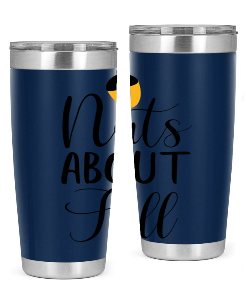 nuts about fall 445#- fall- Tumbler