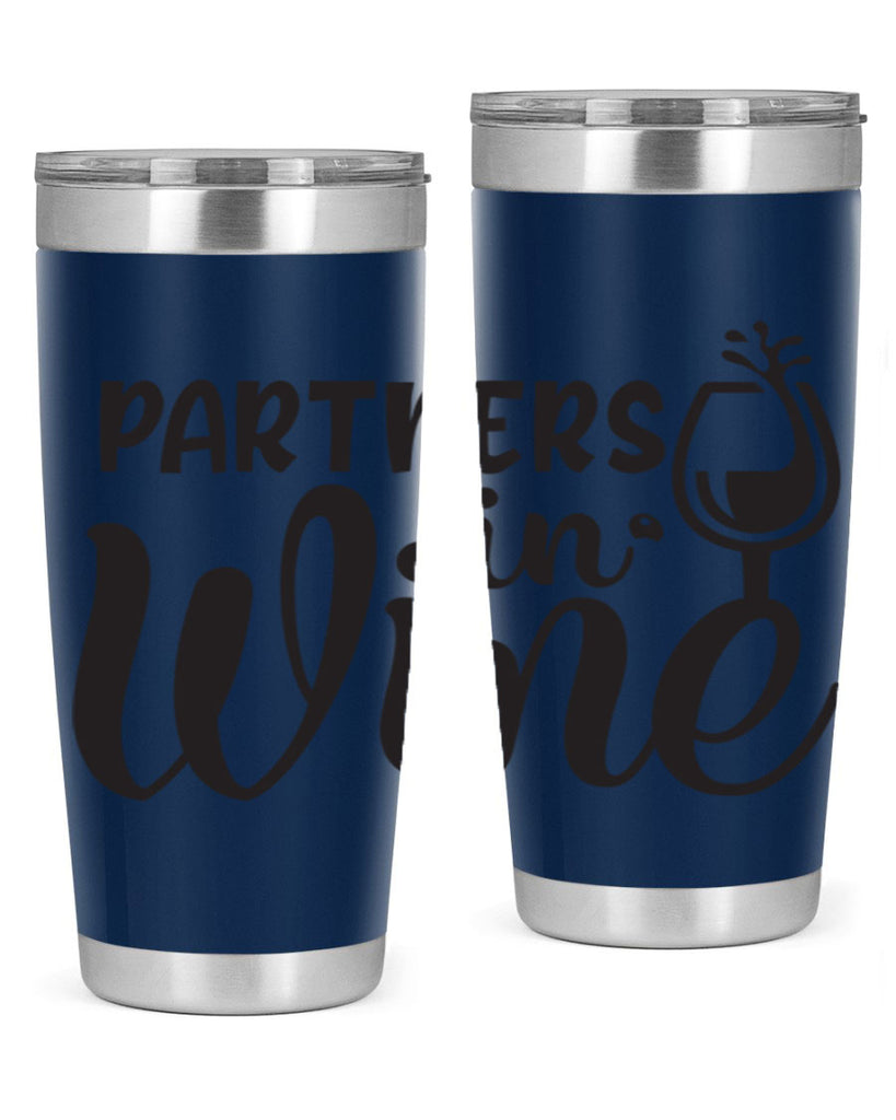 partners in wine 175#- wine- Tumbler