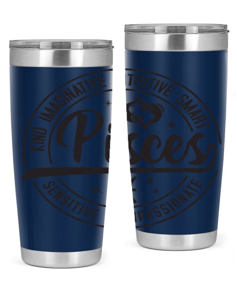 pisces 373#- zodiac- Tumbler