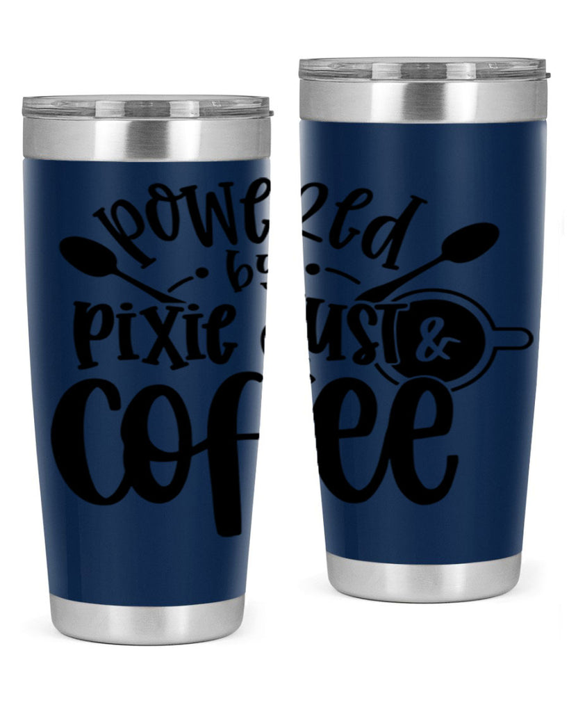 powered by pixie dust coffee 42#- coffee- Tumbler