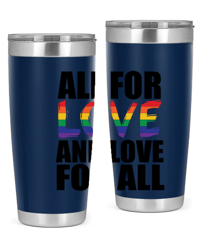 pride love for all 65#- lgbt- Tumbler