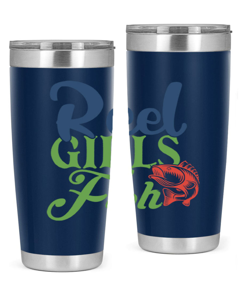 reel girls fish 199#- fishing- Tumbler