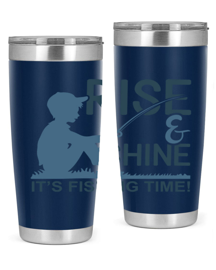 rise shine 41#- fishing- Tumbler