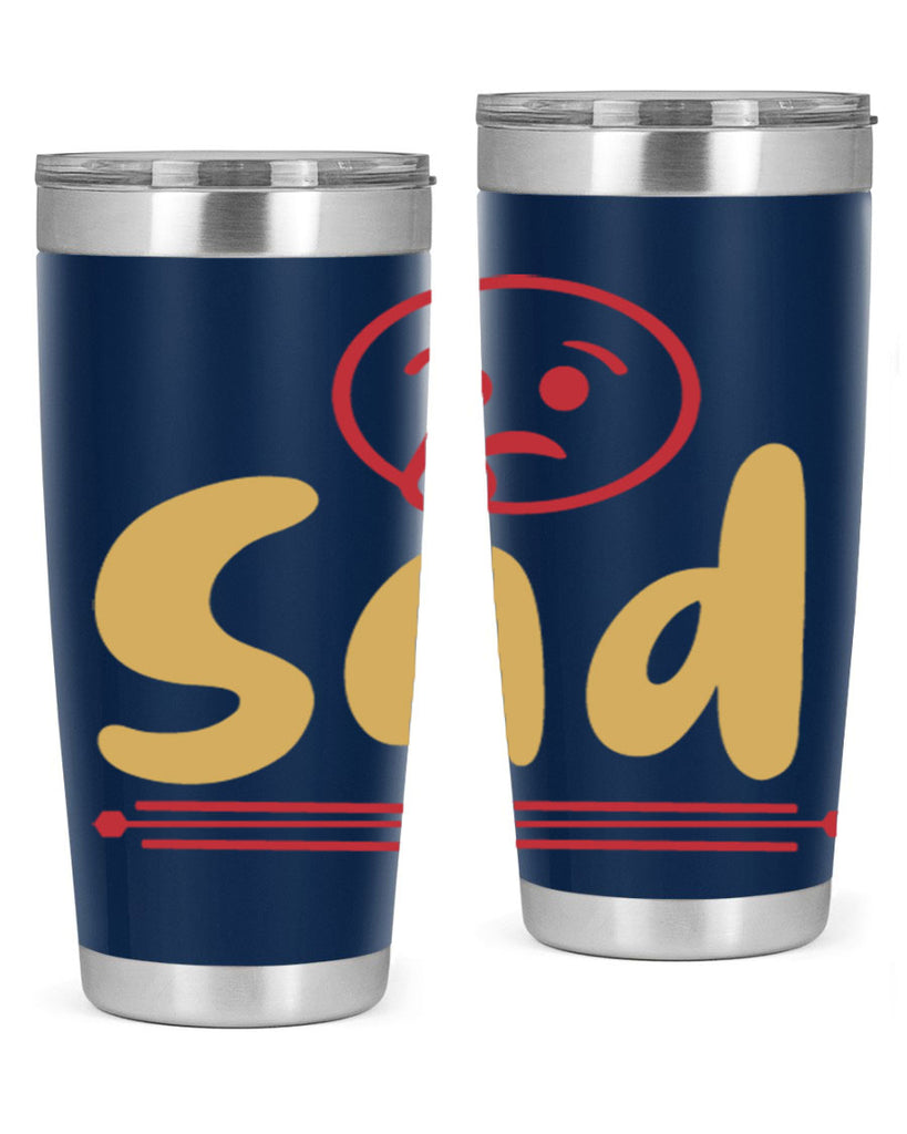 sad 6#- fathers day- Tumbler
