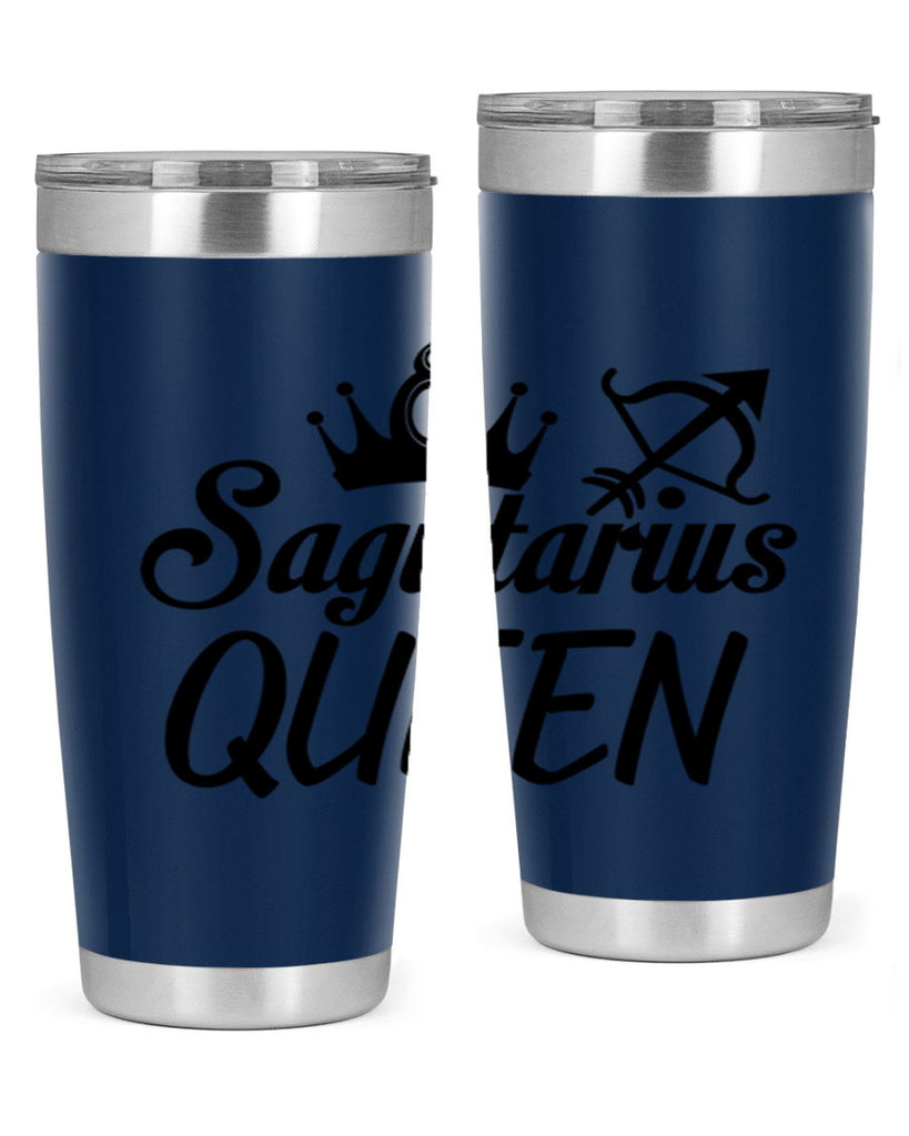 sagittarius queen 412#- zodiac- Tumbler