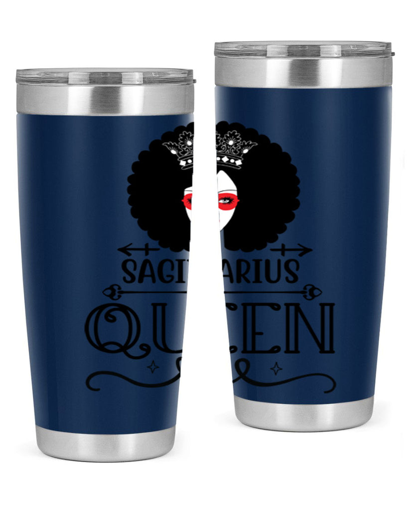 sagittarius queen 414#- zodiac- Tumbler